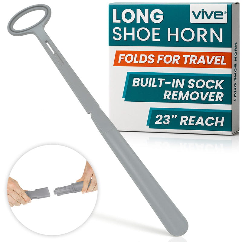 23" Shoe Horn with Sock Remover
