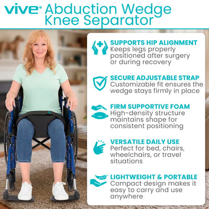 Abduction Wedge Knee Separator