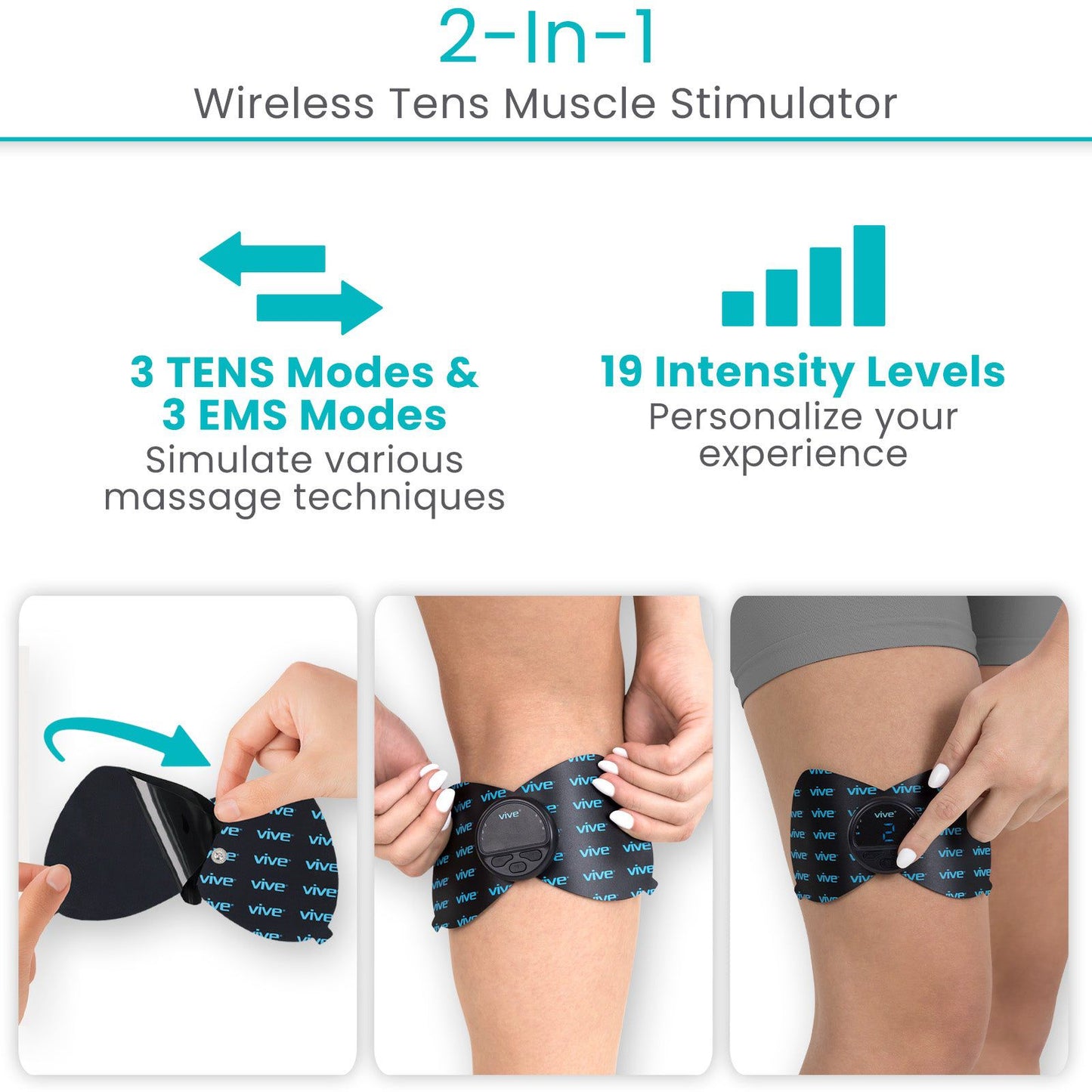 6-Mode Wireless TENS Unit