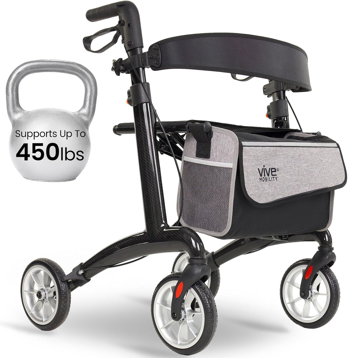 Bariatric Carbon Fiber Rollator
