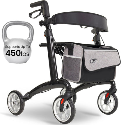 Bariatric Carbon Fiber Rollator