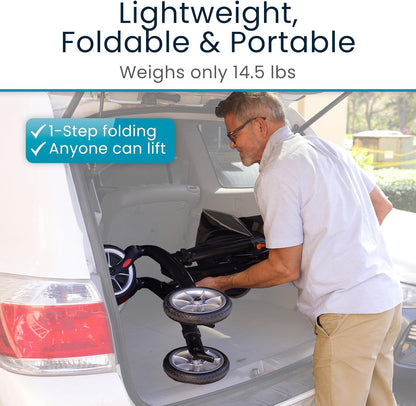 Bariatric Carbon Fiber Rollator