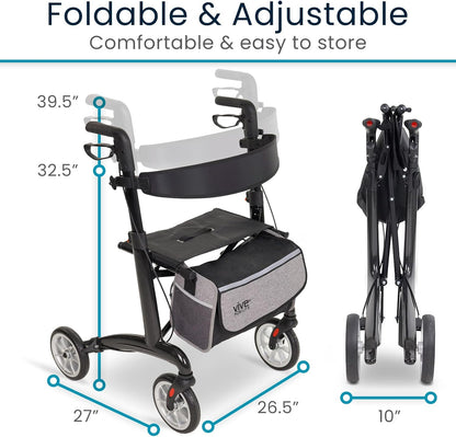 Bariatric Carbon Fiber Rollator
