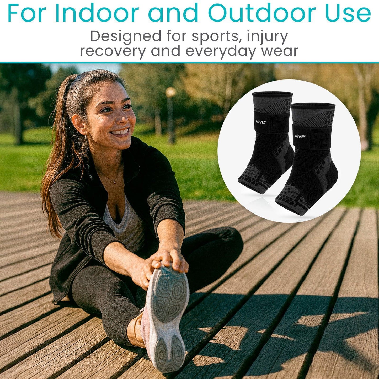 Ankle Sleeves with Straps
