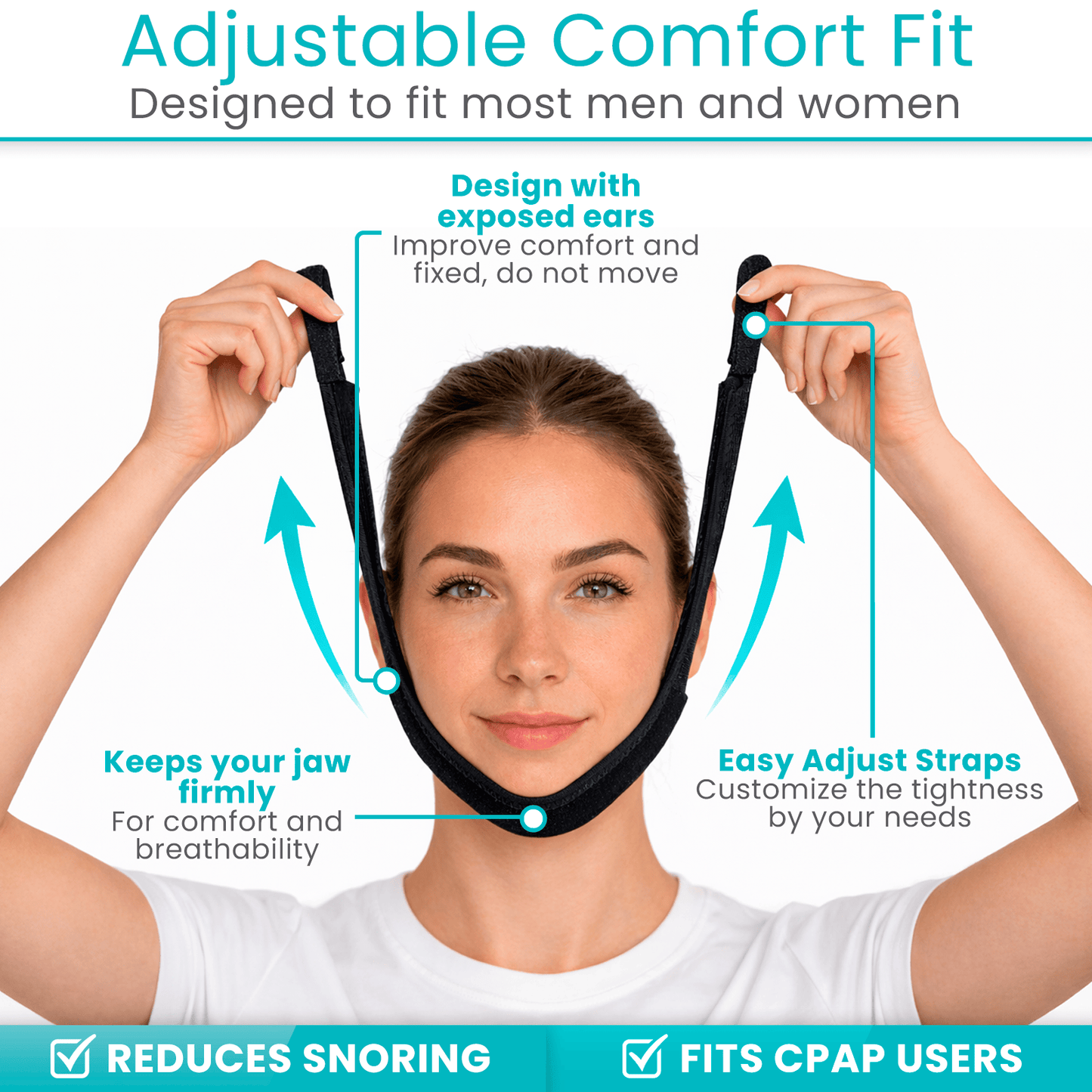 Anti-Snoring Chin Strap