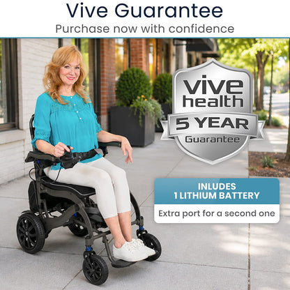Airframe Power Wheelchair - Magnesium Collection