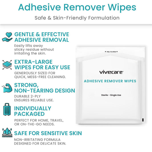 Adhesive Remover Wipes