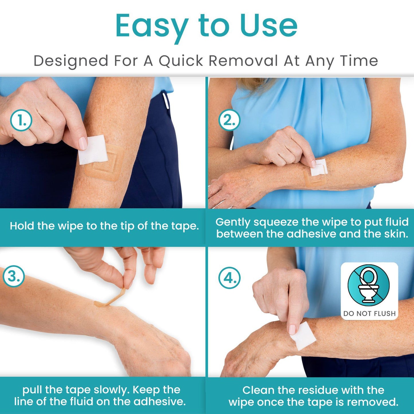 Adhesive Remover Wipes