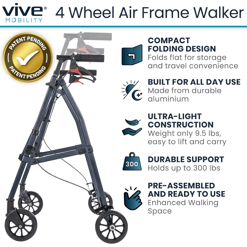 4-Wheel Air Frame Walker