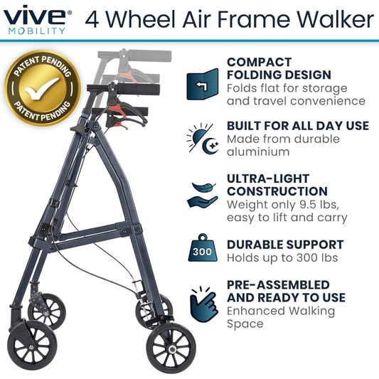 4-Wheel Air Frame Walker