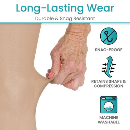 15-20mmHg Waist High Compression Pantyhose